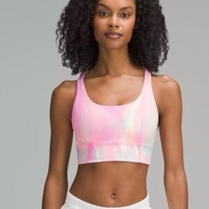 LULULEMON PSYCHEDELIC energy bra sz 6 Excellent condition 🩷💜🩵🩷💜🩵